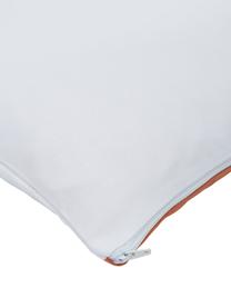 Poszewka na poduszkę Ren, 100% bawełna, Biały, pomarańczowy, S 30 x D 50 cm