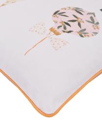 Designový oboustranný povlak na vánoční polštářky Candice Grey, 100% bavlna, s certifikátem GOTS, Bílá, více barev, vzor, károvaná, Š 45 cm, D 45 cm