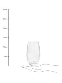 Drankset Westloop, 7-delig, Glas, Transparant, Set met verschillende formaten