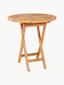 Table de jardin en bois de teck Oviedo, Ø 70 cm, Bois de teck, Bois de teck, Ø 70 x haut. 75 cm