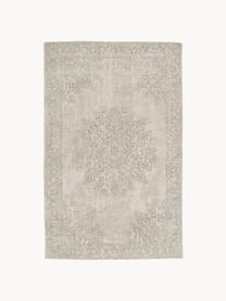 Tapis chenille tissé main Nalia, Tons beiges, tons gris, larg. 120 x long. 180 cm (taille S)