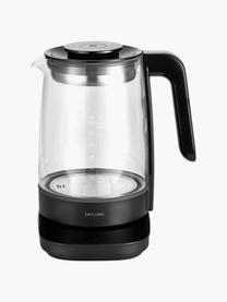 Hervidor con infusor de vidrio Enfinigy, 1,7 L, Estructura: vidrio, plástico, Negro mate, 1,7 L