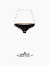 Copas de vino tinto de cristal Quatrophil, 6 uds., Cristal, Transparente, Ø 10 x Al 25 cm, 645 ml