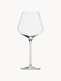 Copas de vino tinto de cristal Quatrophil, 6 uds., Cristal, Transparente, Ø 10 x Al 25 cm, 645 ml