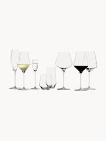 Copas de vino tinto de cristal Quatrophil, 6 uds., Cristal, Transparente, Ø 10 x Al 25 cm, 645 ml