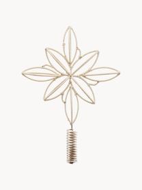 Adorno Árbol de Navidad de algodón Soft, Metal, algodón, Beige, Ø 23 x Al 32 cm