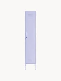 Kleiner Kleiderschrank The Skinny, Stahl, pulverbeschichtet, Lavendel, B 35 x H 183 cm