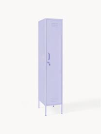 Kleiner Kleiderschrank The Skinny, Stahl, pulverbeschichtet, Lavendel, B 35 x H 183 cm