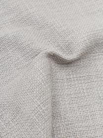 Housse de coussin grise Penny, 100 % coton, Gris, larg. 30 x long. 50 cm
