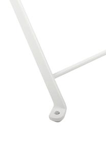 Set tavolo e sedie da balcone in metallo Chelsea 3 pz, Metallo verniciato a polvere, Bianco, Set in varie misure