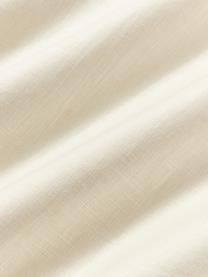 Linnen dekbedovertrek Malia, Gebroken wit, B 200 x L 200 cm