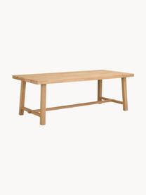 Verlengbare eettafel Brooklyn van eikenhout, verschillende formaten, Massief eikenhout, geborsteld en licht gelakt

Dit product is gemaakt van duurzaam geproduceerd, FSC®-gecertificeerd hout., Eikenhout, B 170/220 x D 95 cm