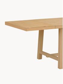 Stół do jadalni z drewna Brooklyn, rozsuwany, różne rozmiary, Lite drewno dębowe szczotkowane i lakierowane na jasno

Ten produkt jest wykonany z drewna pochodzącego ze zrównoważonych upraw, które posiada certyfikat FSC®., Drewno dębowe, S 170 do 220 x G 95 cm