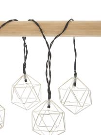 Světelný LED řetěz Edge, 525 cm, 10 lampionů, Chromová, D 525 cm