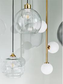 Suspension en verre Emily, Laiton, larg. 30 x haut. 90 cm