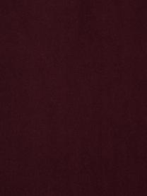 Sábana bajera de franela Biba, Rojo oscuro, Cama 180 cm (180 x 200 cm)