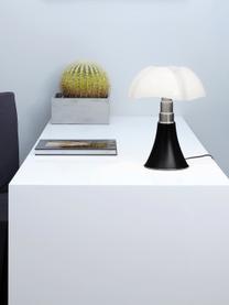 Dimbare LED tafellamp Pipistrello, Mat zwart, Ø 27 x H 35 cm