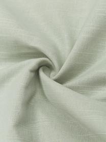 Samt-Kissenhülle Malva in Salbeigrün, Vorderseite: 100% Baumwollsamt, Rückseite: 100% Baumwolle, Salbeigrün, B 50 x L 50 cm