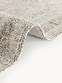 Tapis en chenille vintage Mahdi, 66 % polyester (certifié GRS), 34 % laine (certifié RWS), Tons beiges, larg. 120 x long. 180 cm (taille S)