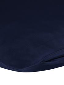 Baumwollsatin-Kissenbezug Comfort in Dunkelblau, 50 x 70 cm, Webart: Satin, leicht glänzend Fa, Dunkelblau, B 50 x L 70 cm