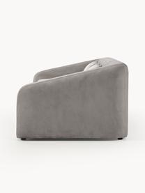 Sofá cama Eliot (3 plazas), Tapizado: 88% poliéster, 12% nylon , Patas: plástico, Tejido gris oscuro, An 230 x F 100 cm