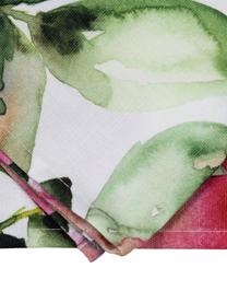 Tafelloper Floreale, 100% katoen, Wit, multicolour, 50 x 160 cm