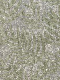 Kussenhoes Palma met varenblad motief, Weeftechniek: jacquard, Groen, 40 x 40 cm