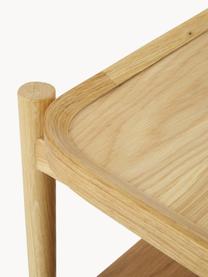 Mesa de centro de roble Tony, Estructura: madera de roble maciza pi, Roble, An 110 x Al 35 cm