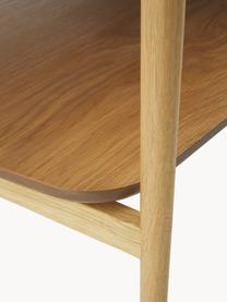 Mesa de centro de roble Tony, Estructura: madera de roble maciza pi, Roble, An 110 x Al 35 cm