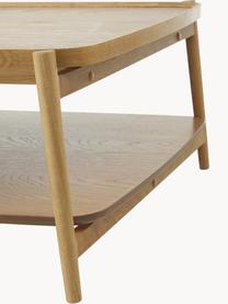 Table basse bois de chêne Tony, Bois de chêne, larg. 110 x haut. 35 cm