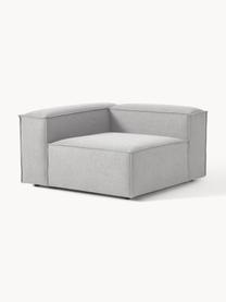 Módulo de esquina sofá Lennon, Tapizado: 100% poliéster Alta resis, Estructura: madera contrachapada de p, Patas: plástico Este producto es, Tejido gris, An 119 x F 119 cm, chaise longue izquierda