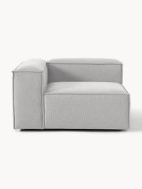 Módulo de esquina sofá Lennon, Tapizado: 100% poliéster Alta resis, Estructura: madera contrachapada de p, Patas: plástico Este producto es, Tejido gris, An 119 x F 119 cm, chaise longue izquierda