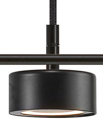 Lampa wisząca LED z funkcją przyciemniania Clyde, Czarny, S 115 x W 10 cm