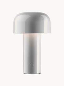 Dimmbare LED-Tischlampe Bellhop, Kunststoff, Weiß, glänzend, Ø 13 x H 20 cm