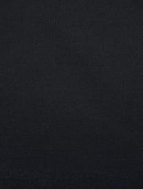 Taie d'oreiller 50x70 percale à imprimé marbré Malin, 2 pièces, Noir, blanc, 50 x 70 cm
