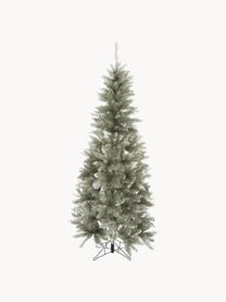 Künstlicher Weihnachtsbaum Colchester, Kunststoff, Hellgrün, Silberfarben, Ø 84 x H 185 cm