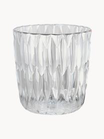 Vaso Jelly, Vetro acrilico, Trasparente, Ø 24 x Alt. 25 cm