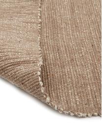 Tapis en coton à franges Dag, Taupe