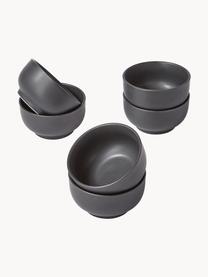 Set per fonduta in acciaio inossidabile e porcellana Maro 22 pz (6 persone), Nero, argentato, legno chiaro, Set in varie misure