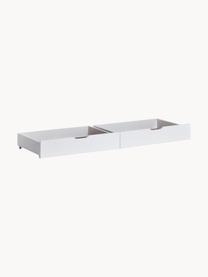 Cajones Eco Comfort, 2 uds., Tablero de fibras de densidad media (MDF) con certificado FSC, Blanco, An 76 x F 60 cm