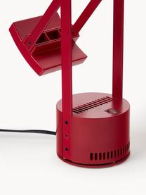 Lampa stołowa Tizio, Stelaż: aluminium powlekane, Czerwony, S 78 x W 66 cm