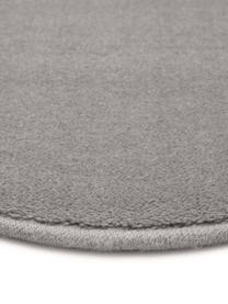 Tapis rond en laine gris Ida, Gris, Ø 200 cm (taille L)