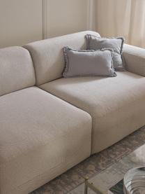 Sofa Melva (4-Sitzer), Bezug: 100 % Polyester Der strap, Gestell: Massives Kiefern- und Fic, Füße: Kunststoff Dieses Produkt, Webstoff Hellbeige, B 319 x T 101 cm