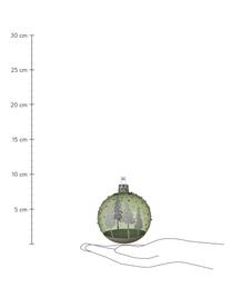 Sada vánočních ozdob Waldo, Ø 8 cm, 2 díly, Zelená, bílá, Ø 8 cm