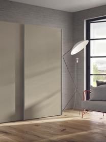 Schuifdeurkast Oliver met 2 deuren, inclusief montageservice, Frame: panelen op houtbasis, gel, Beige, 252 x 225 cm