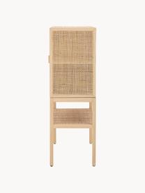 Dressoir Sanna van grenenhout/rotan, Grenenhout, B 90 x H 120 cm