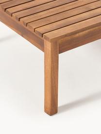 Záhradná sedacia súprava Bo, 4 diely, Sivá, akáciové drevo, Súprava s rôznymi veľkosťami