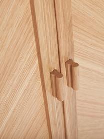 Armario de madera de roble diseño espiga Herringbone, Patas: madera de roble con certi, Madera de roble, An 100 x Al 140 cm