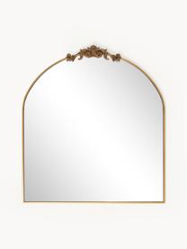 Barock-Wandspiegel Saida, Rahmen: Metall, beschichtet, Rückseite: Mitteldichte Holzfaserpla, Spiegelfläche: Spiegelglas, Goldfarben, B 90 x H 100 cm