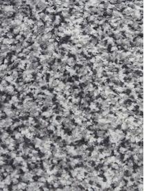 Tapis de couloir moelleux à poils longs gris Marsha, Gris, blanc, larg. 80 x long. 200 cm